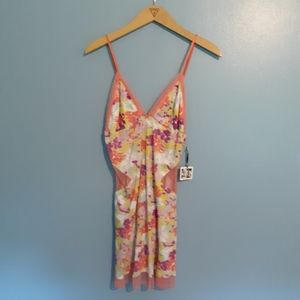 Jessica Simpson chemise safari floral chemise